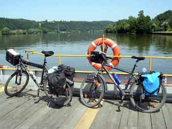 Crossing the Danube near Passau